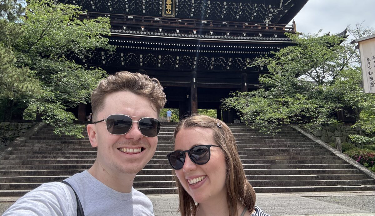 A couple in Japan