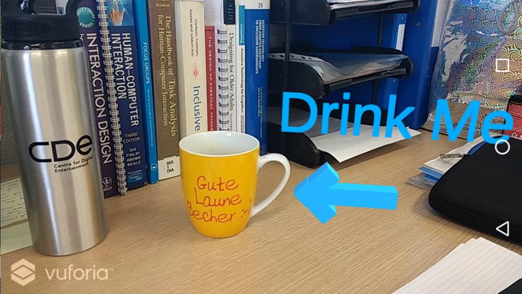 Augmenting My Cup of Coffee