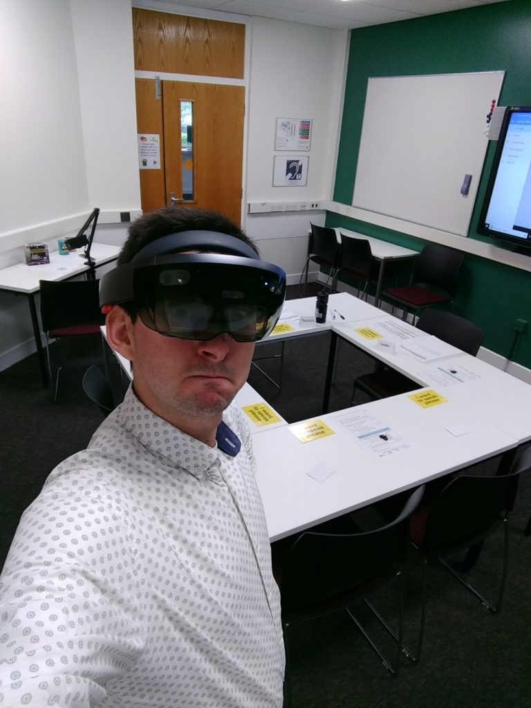 The HoloLens in INTERPRET