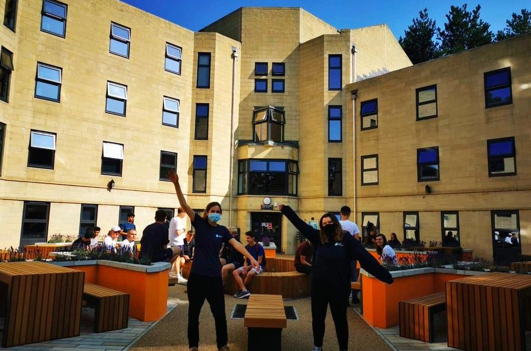 Student Living Ambassadors at arrivals weekend
