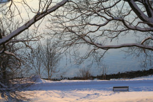 Snowy christmas norway