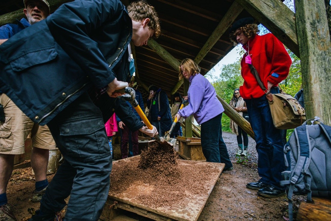 Students at the Retrofit Reimagined festival 