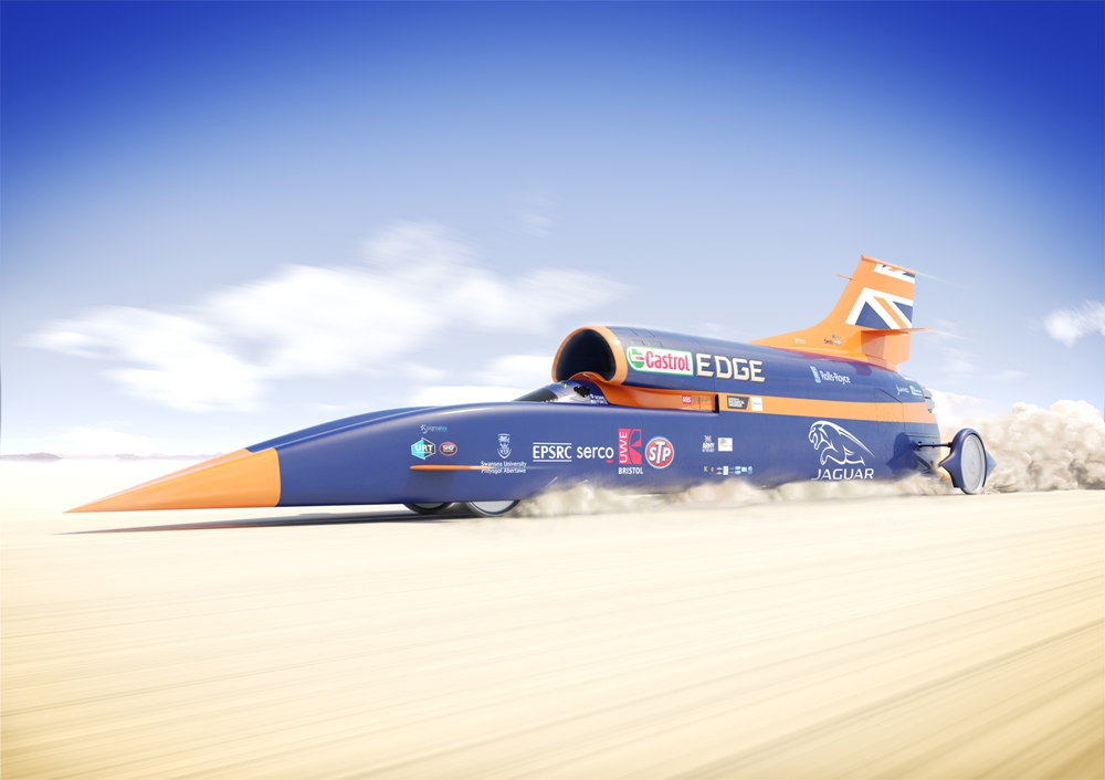 Image originated from Flock and Siemens BLOODHOUND SSC front dynamic