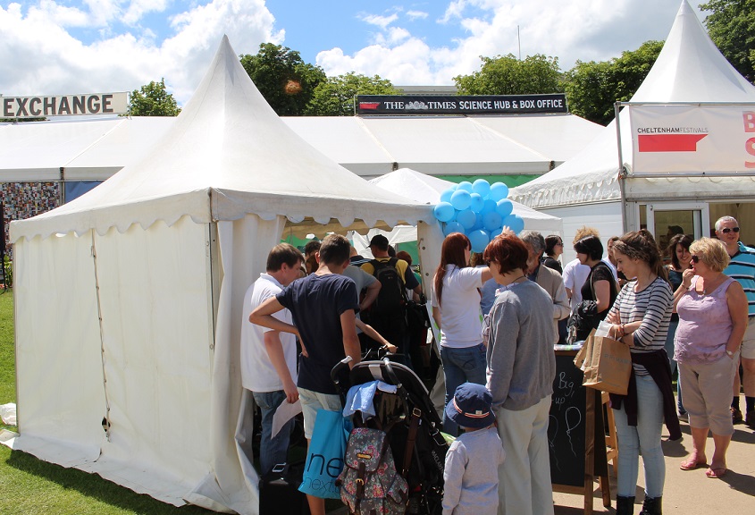 The Renewable Revolution! stall was always popular.