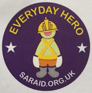 SARAID.ORG.UK sticker