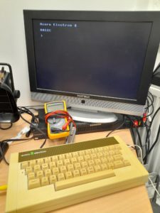 Acorn Electron on the workbench