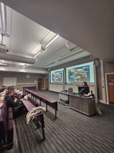Welcome Talk in lecture room