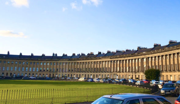 Image of Royal Crescent, located near Bath City Centre,