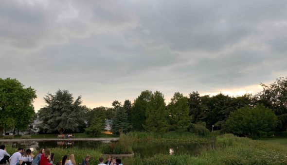 An evening by the Lake