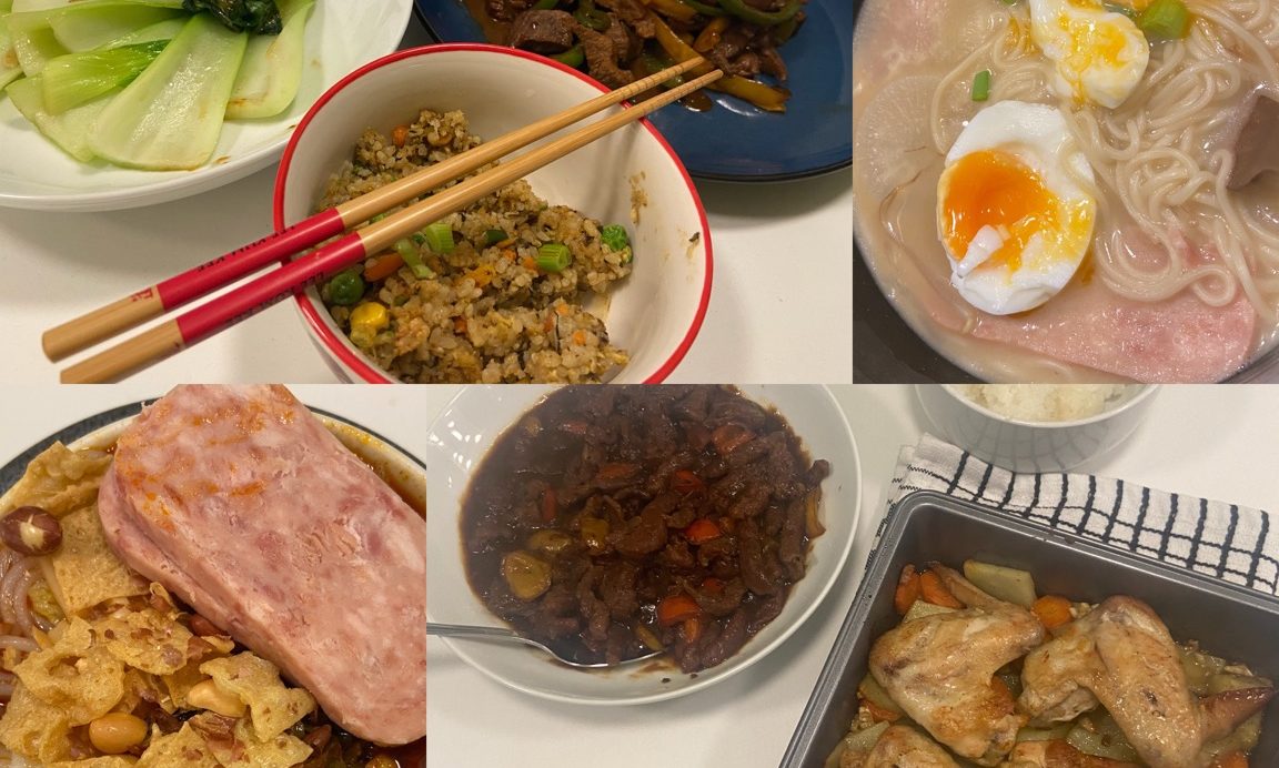 Photos of Mia's cooking