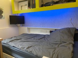 A typical Quads room