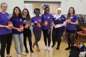 WESBath students visit 29th St Alphege Brownies